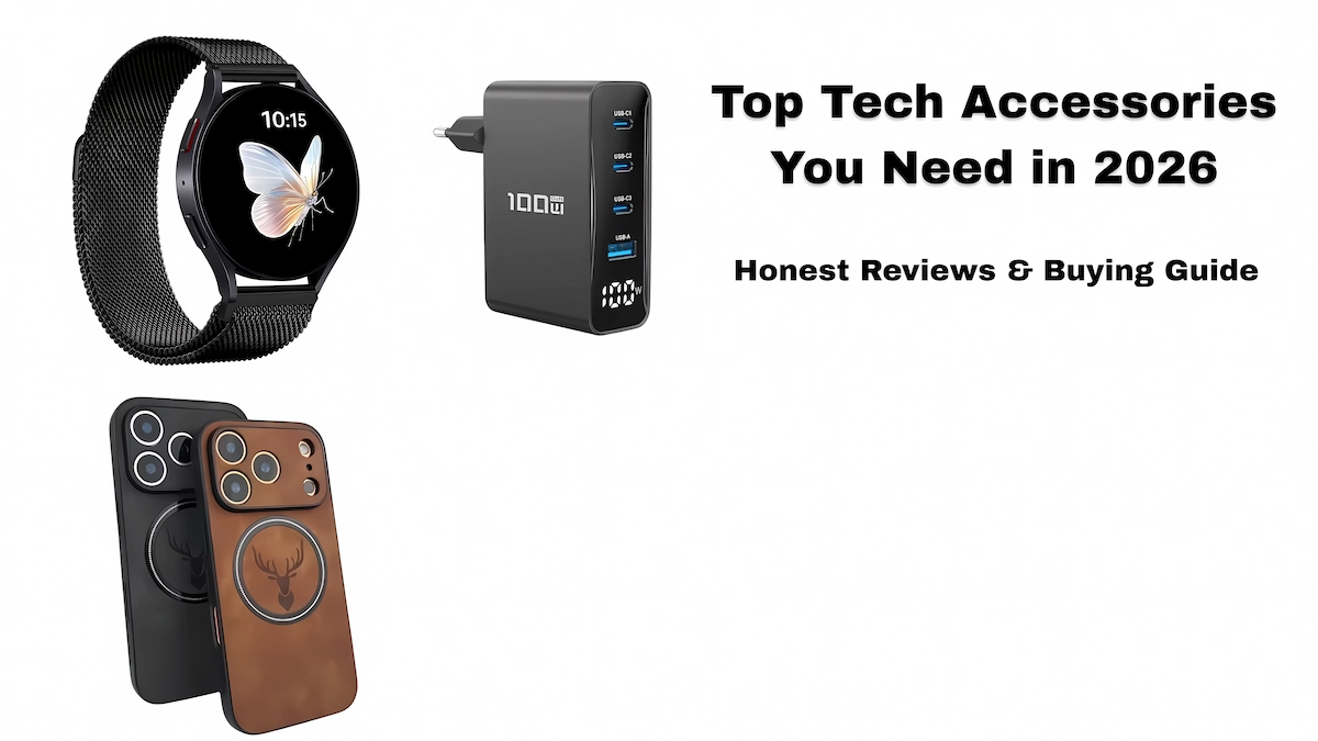 Top tech accessories and gadgets collection on Kunesli