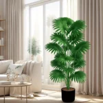 Tall Artificial Palm Tree - Premium Tropical Plant - Image 3