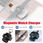 Magnetic Wireless Smartwatch Charger Power Bank - Best Portable - Image 5