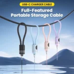 Short USB C Fast Charging Cable - Best Lanyard Cable - Image 3