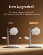 3 in 1 Magnetic Wireless Charger Stand - Premium Station - Image 2