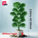 Tall Artificial Palm Tree - Premium Tropical Plant - Image 2